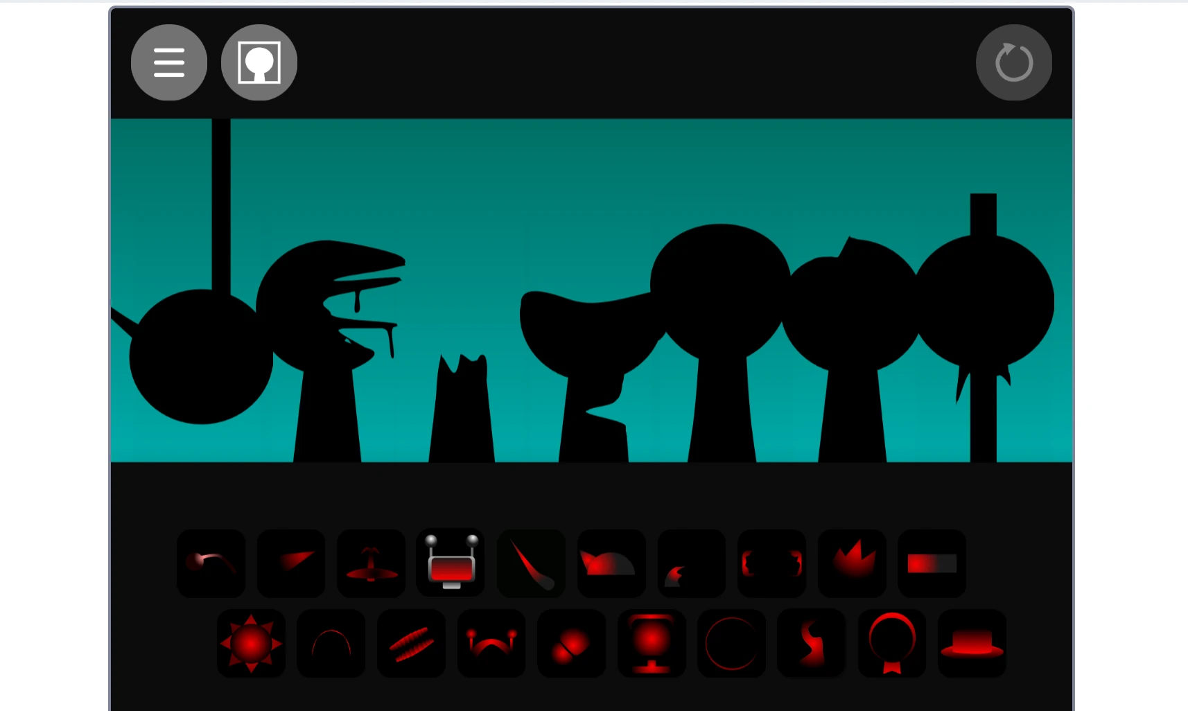 Sprunki Phase 11 Definitive Fanmade gameplay screen showing character selection