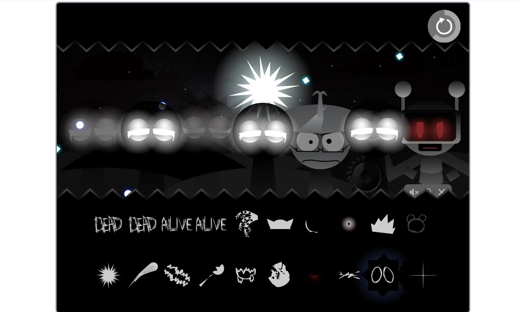 Sprunki Phase 11 Definitive V2 gameplay with sound icons