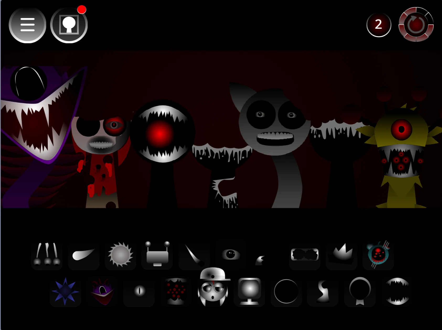 Sprunki Phase 11.5 New sound icon interface