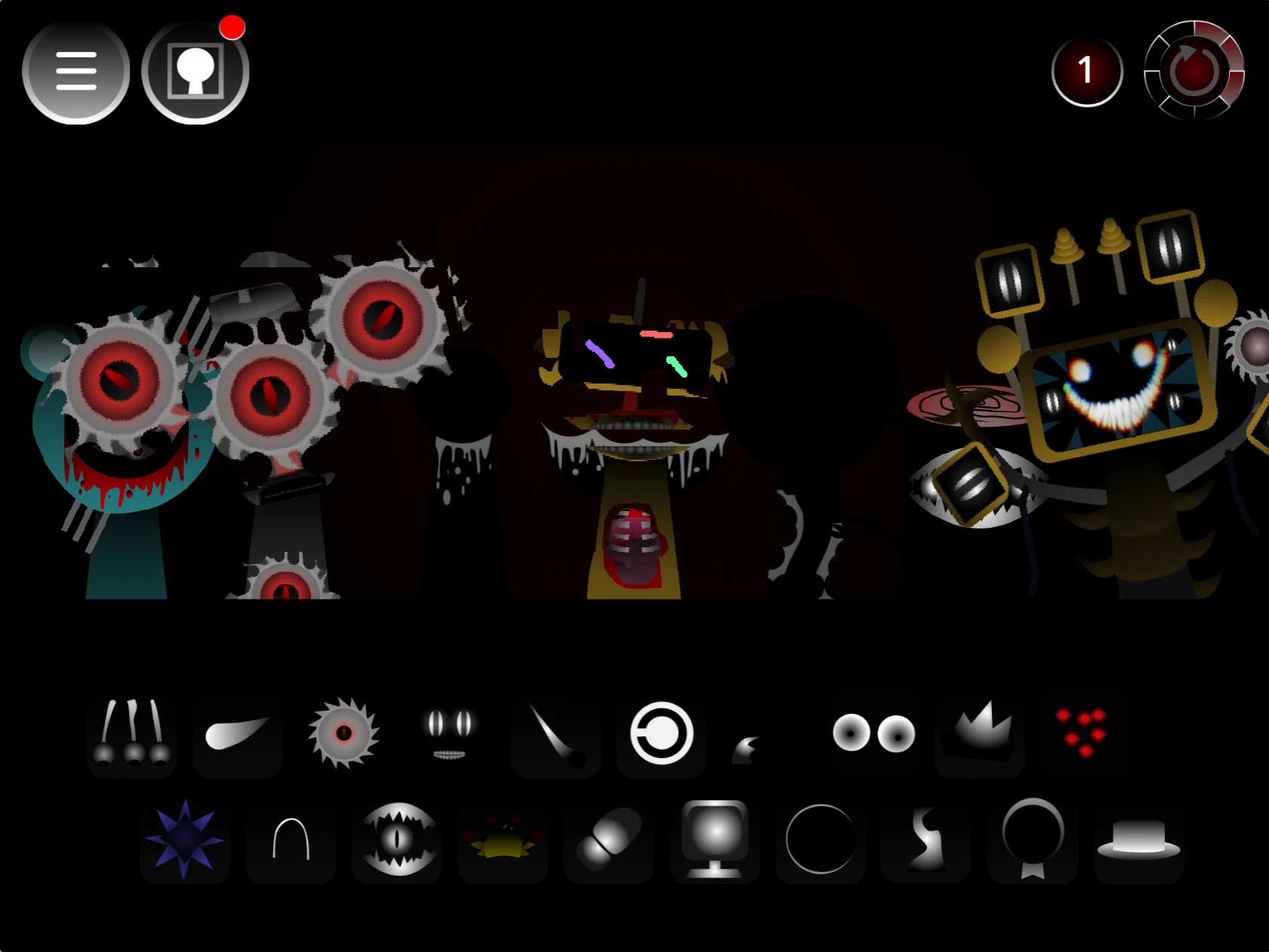 A more complex arrangement in Phase 11.5 New with multiple layers