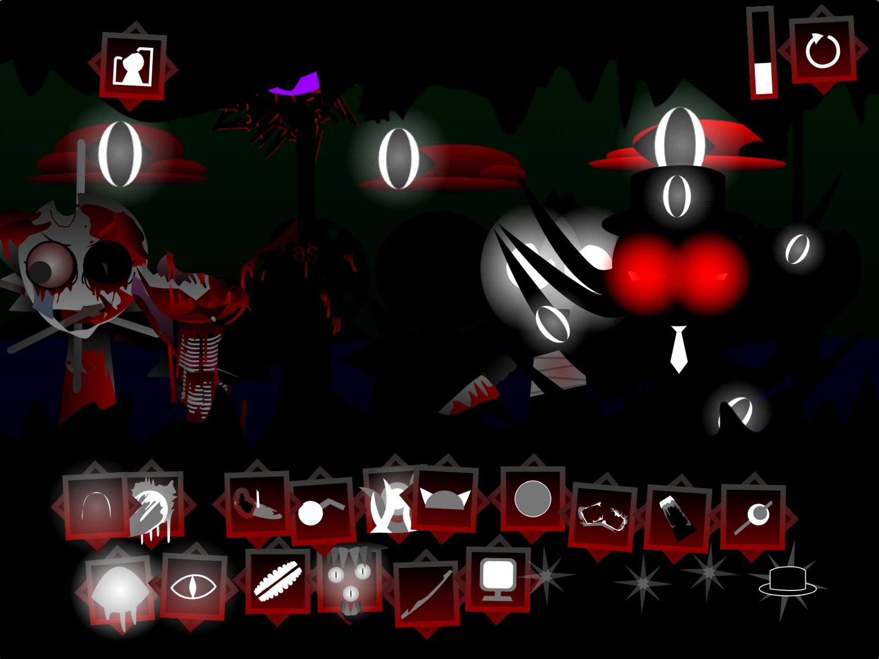 Sprunki Phase 12 Definitive Fanmade sound selection and mixing