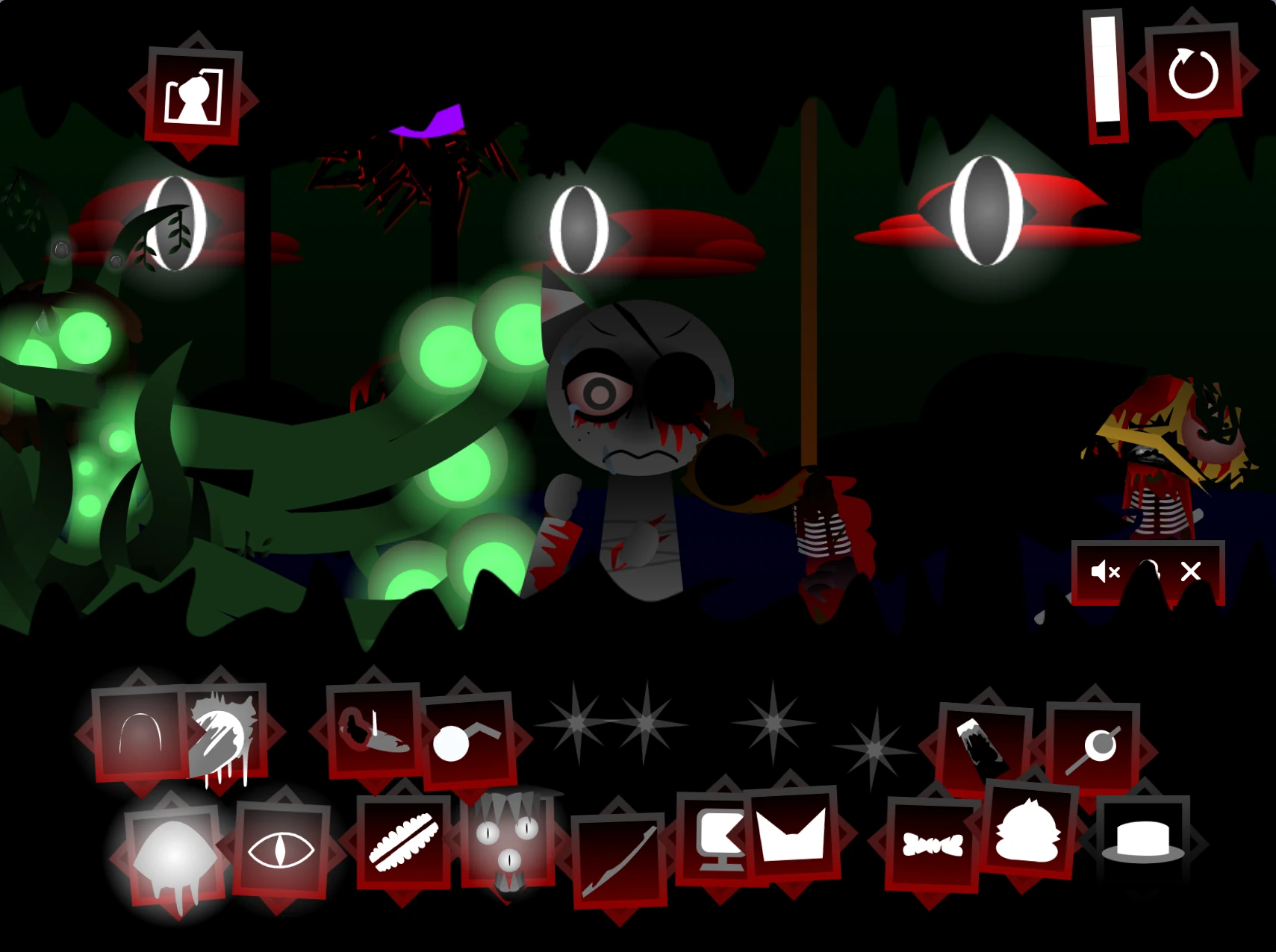 Sprunki Phase 12 Definitive Fanmade character interactions and sound layers