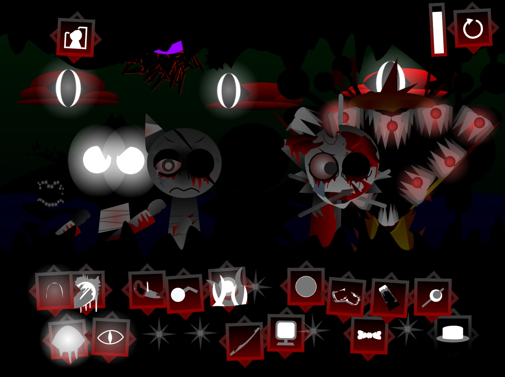 Sprunki Phase 12 Definitive Fanmade special effects and sound combinations