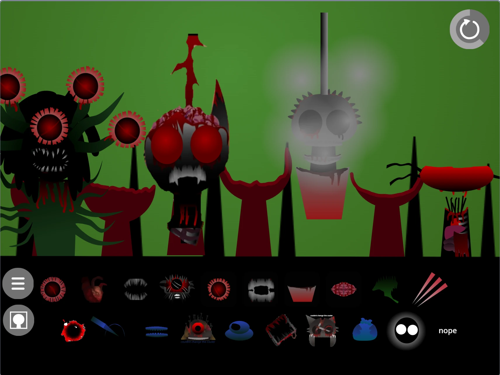 Advanced music composition in Sprunki Phase 12 Waiye