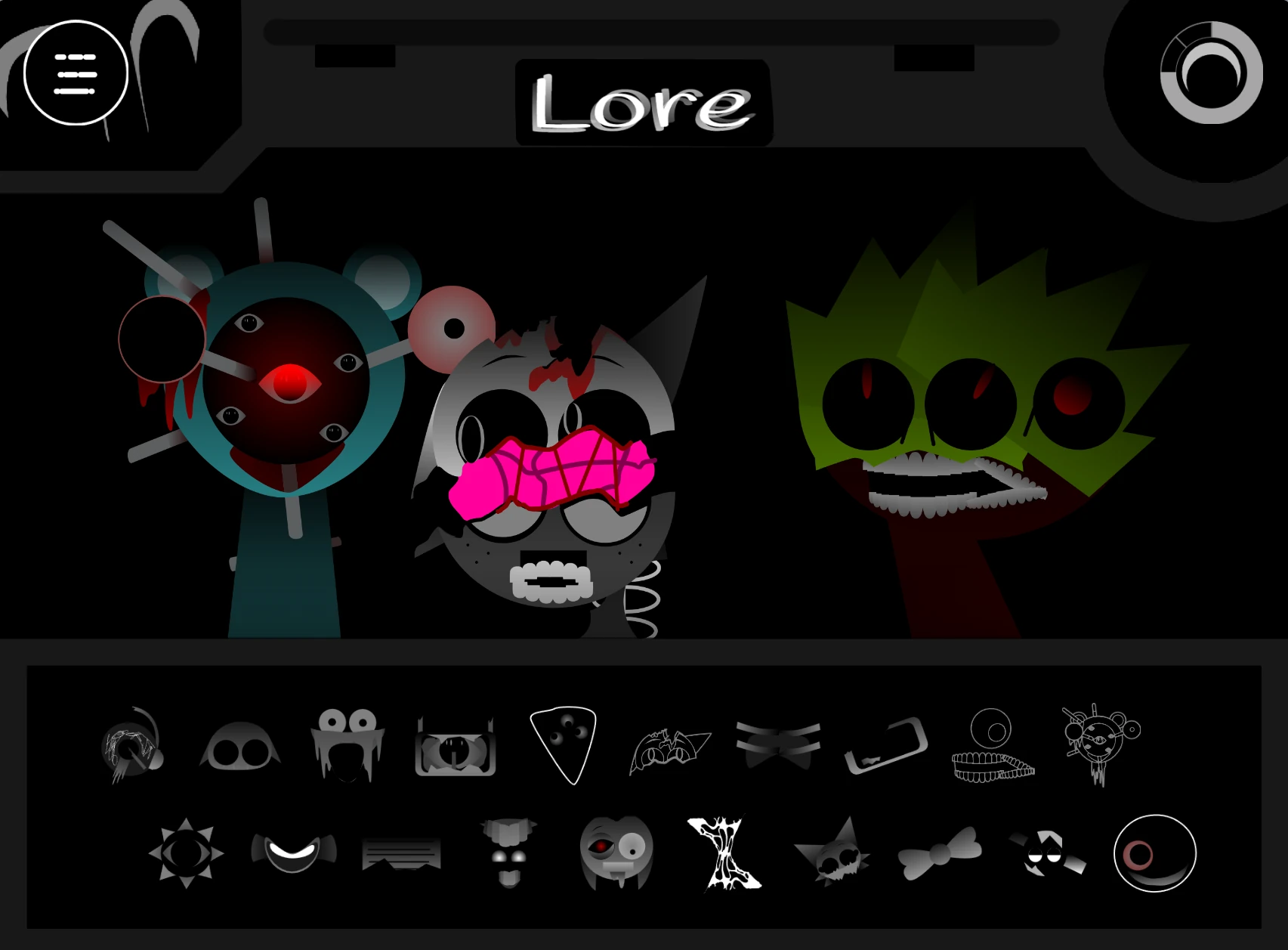 Sprunki Phase 13 character selection