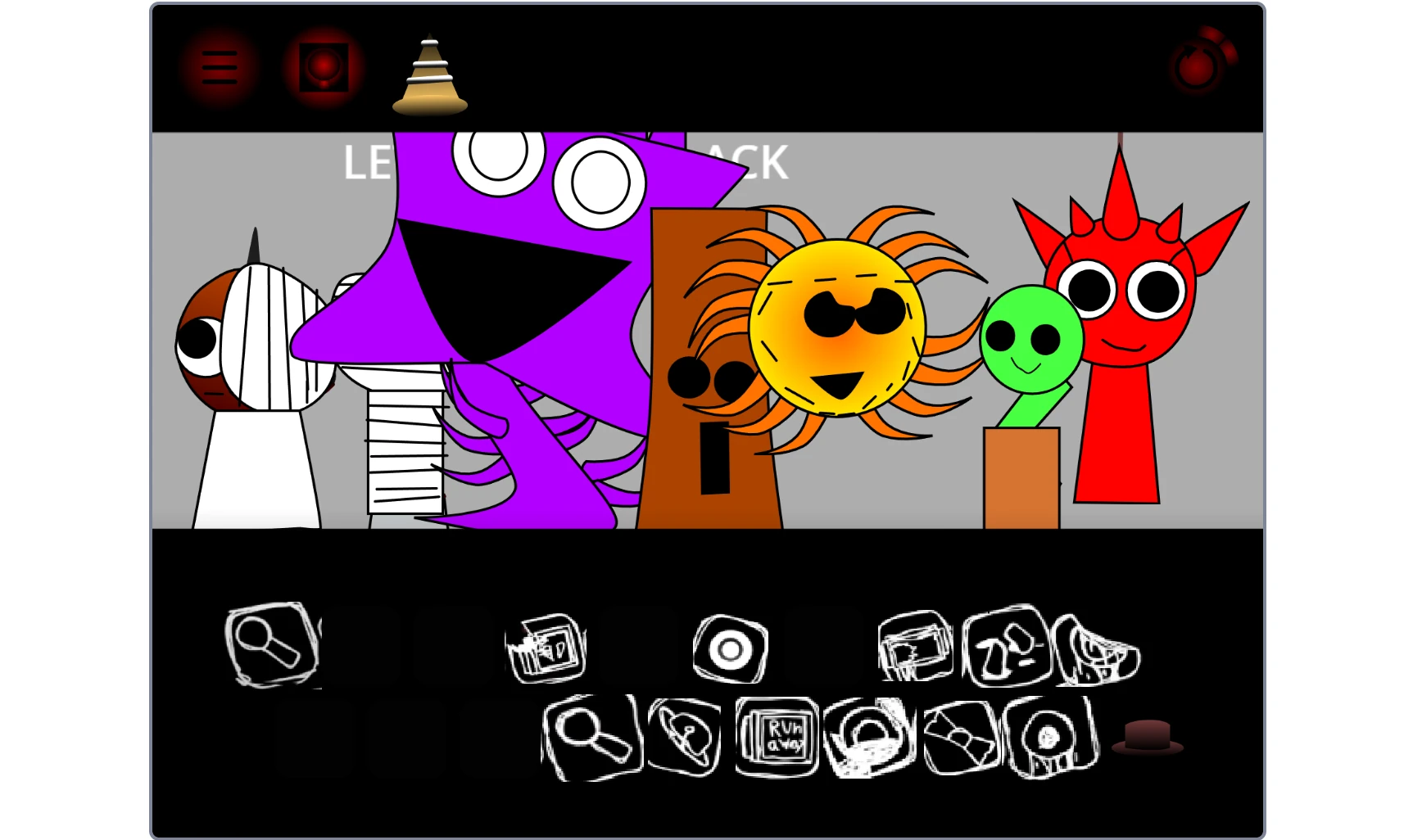 Sprunki Phase 14 Alive multiple characters making music