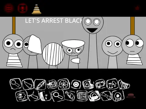 Sprunki Phase 14 Alive music rhythm game logo featuring alive characters