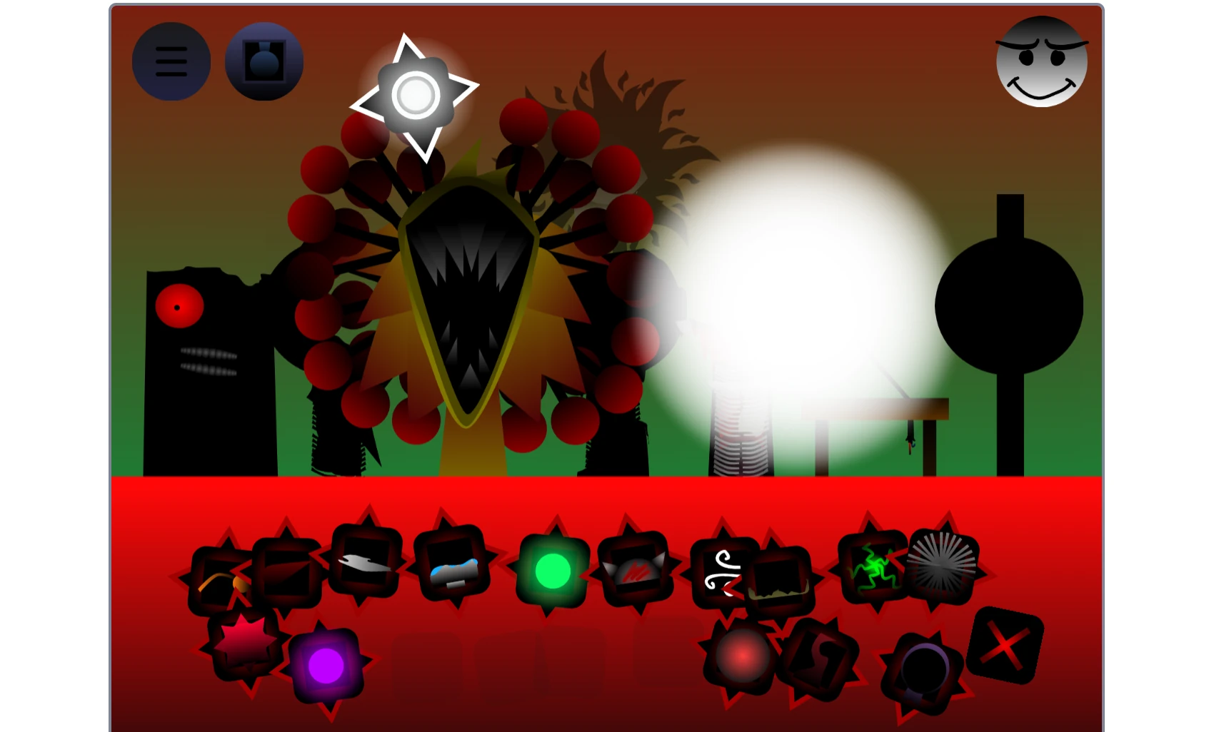 Sprunki Phase 15 music mixing interface