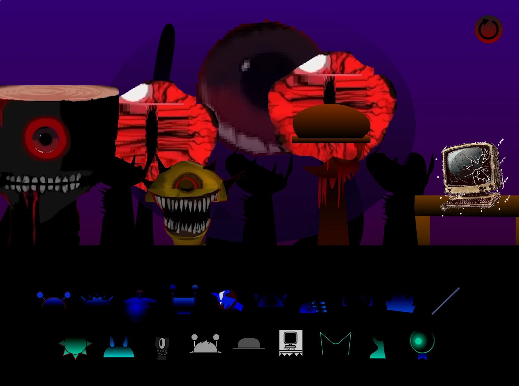 Music mixing results in Sprunki Phase 17.5 game