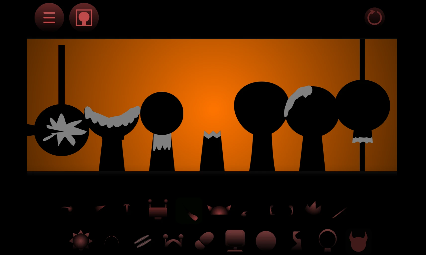 Sprunki Phase 18 character selection screen