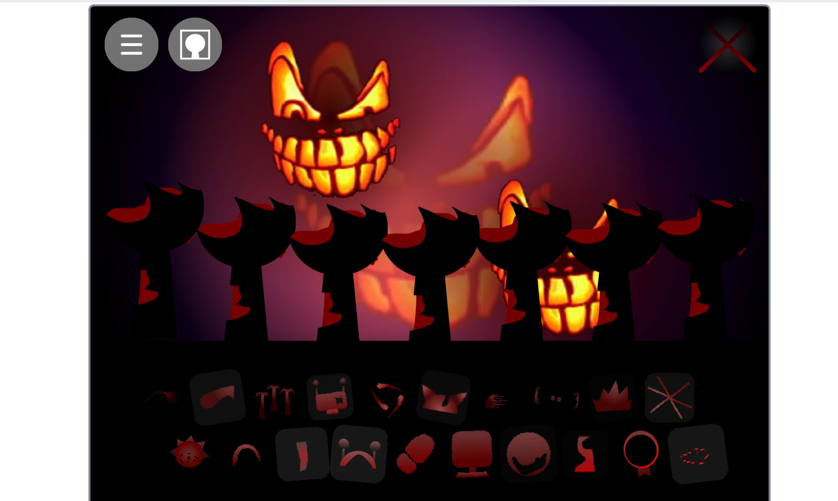 Sprunki Phase 18 Original classic gameplay interface