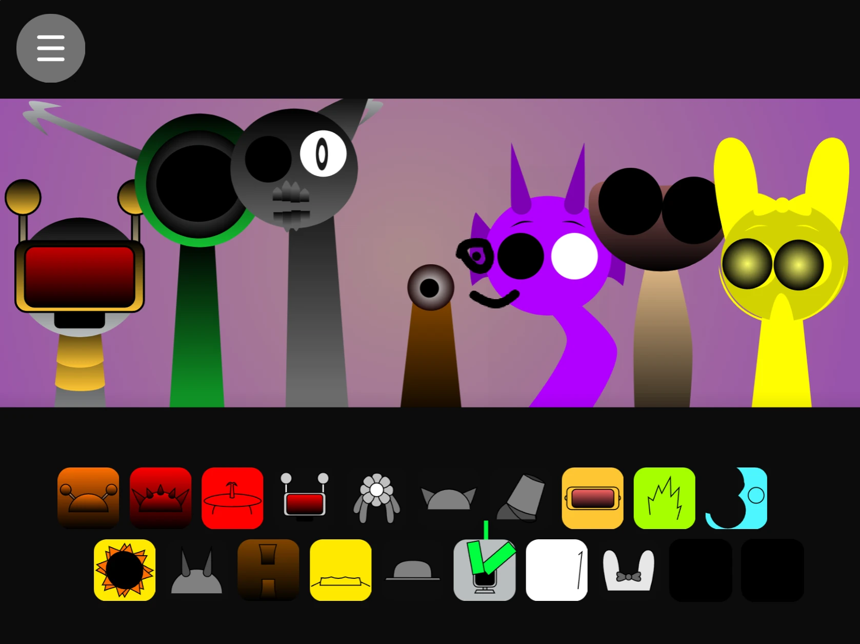 Sprunki Phase 180 mobile-friendly gameplay view