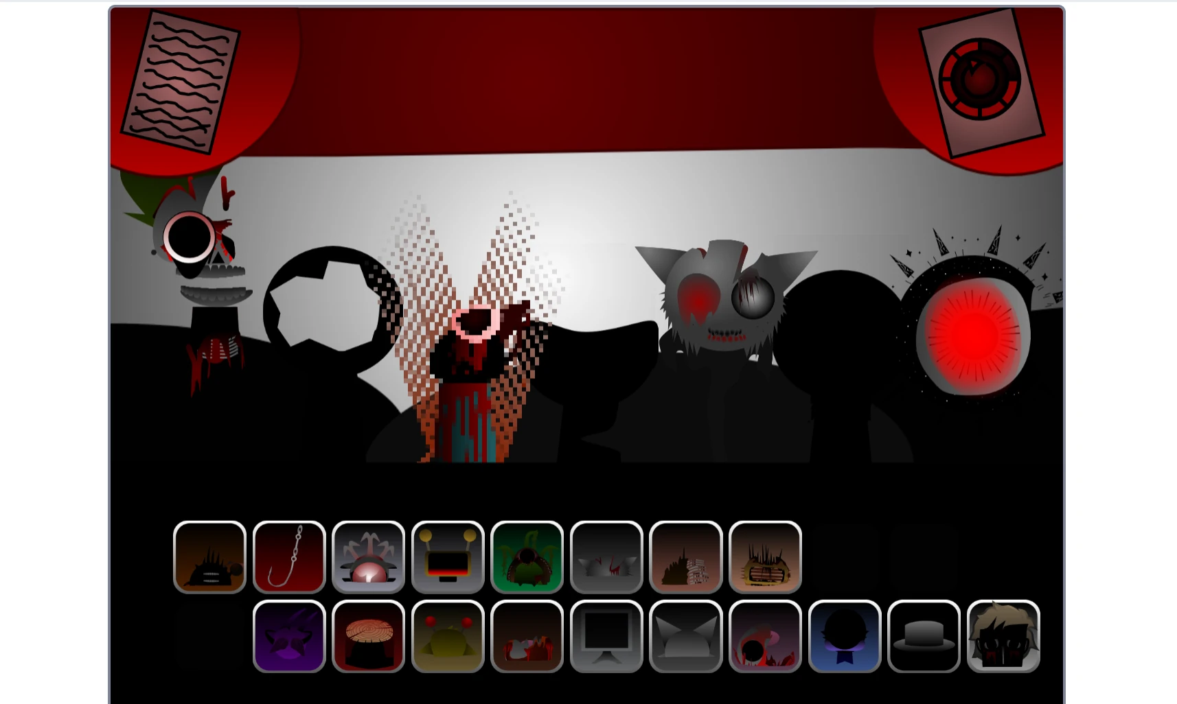 Sprunki Phase 190 character selection