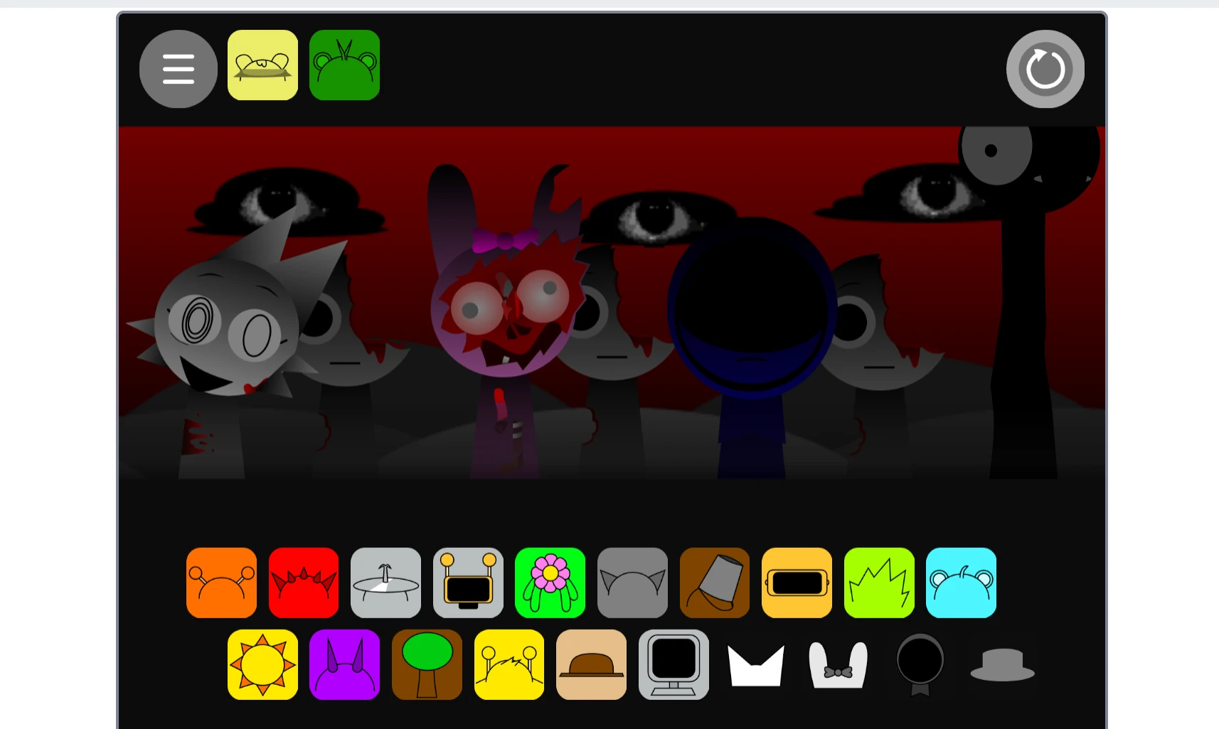 Sprunki Phase 2.3 Definitive animated characters making music