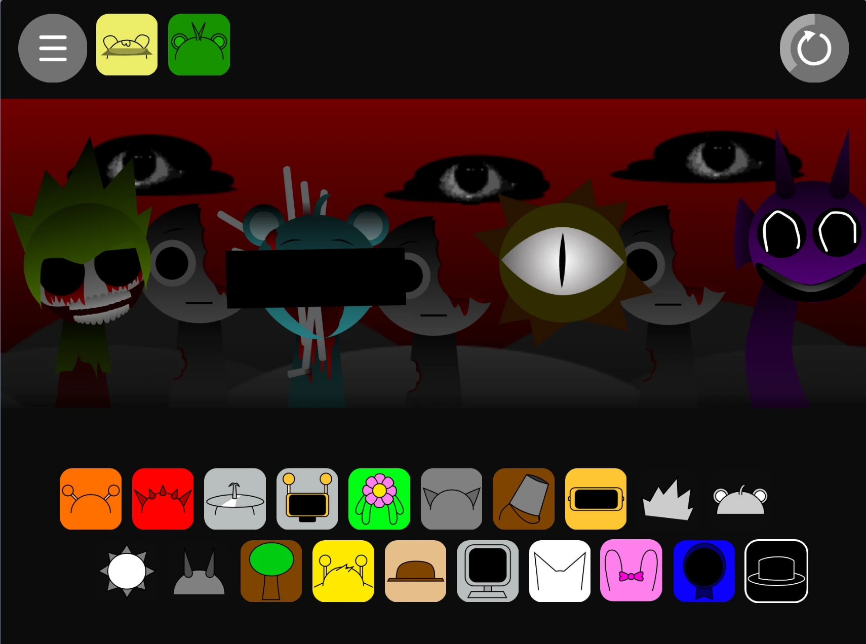 Sprunki Phase 2.3 expanded sound library and character options