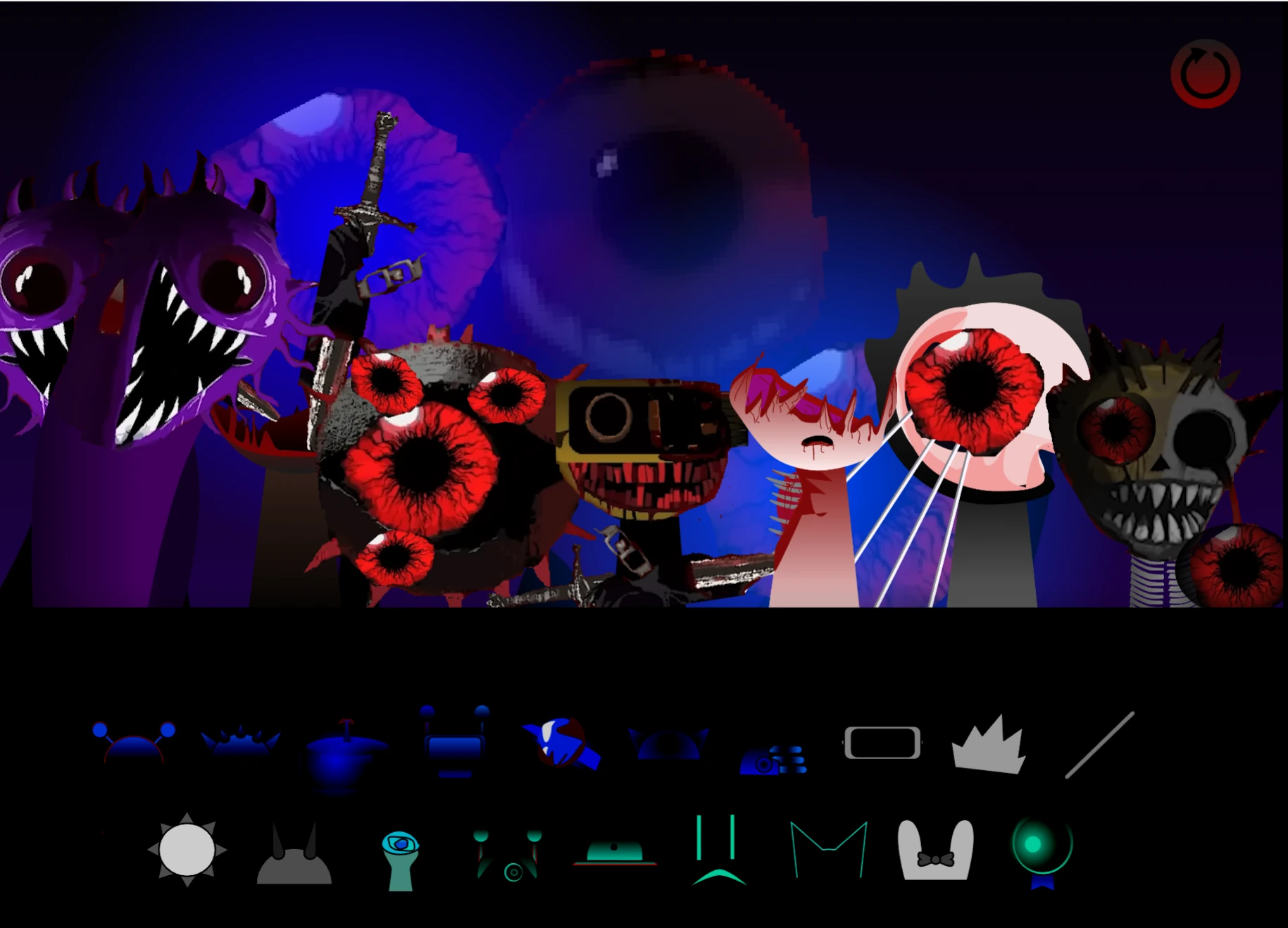 Advanced music creation with multiple characters in Sprunki Phase 20