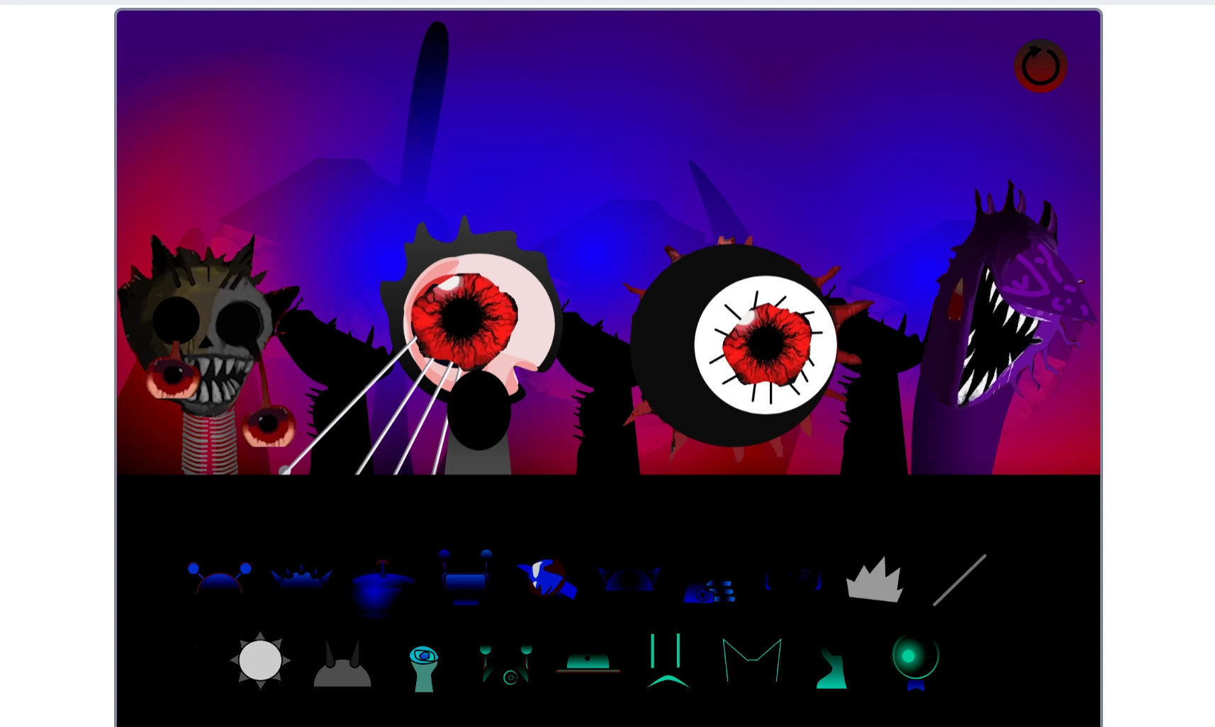 Sprunki Phase 20.5 Cocrea music composition workspace