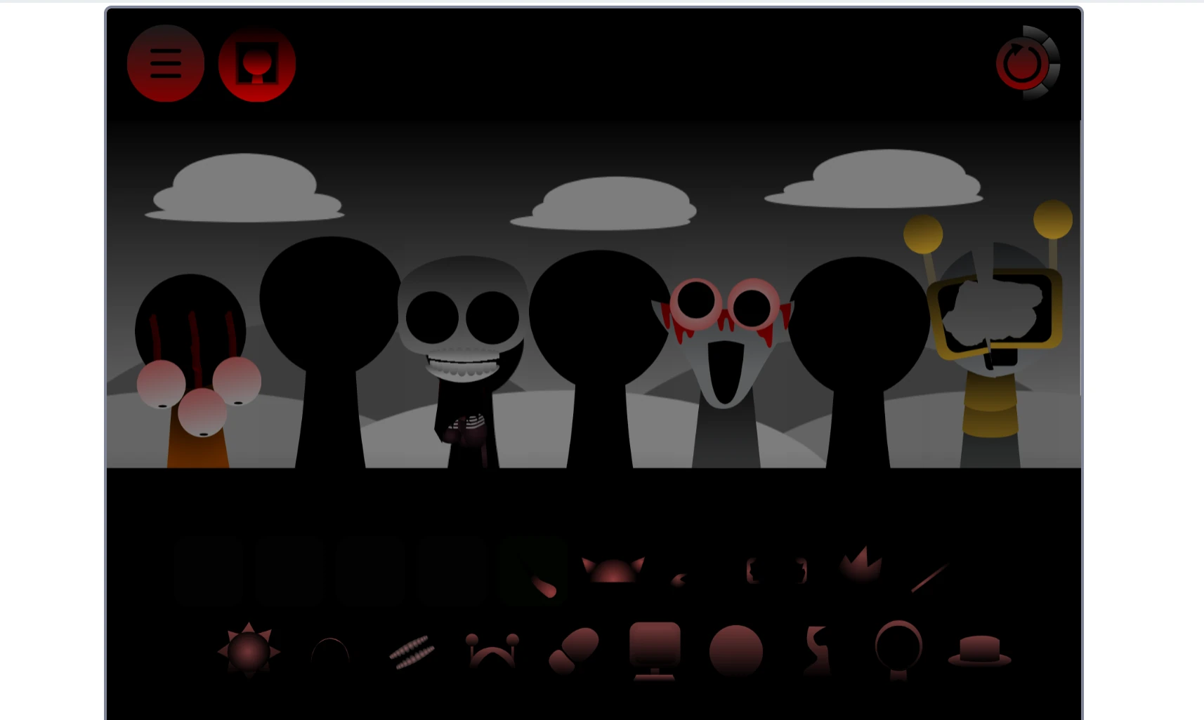 Music creation with multiple characters in Sprunki Phase 200