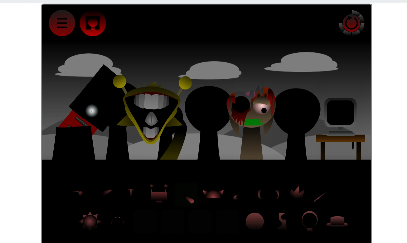 Music combination results in Sprunki game