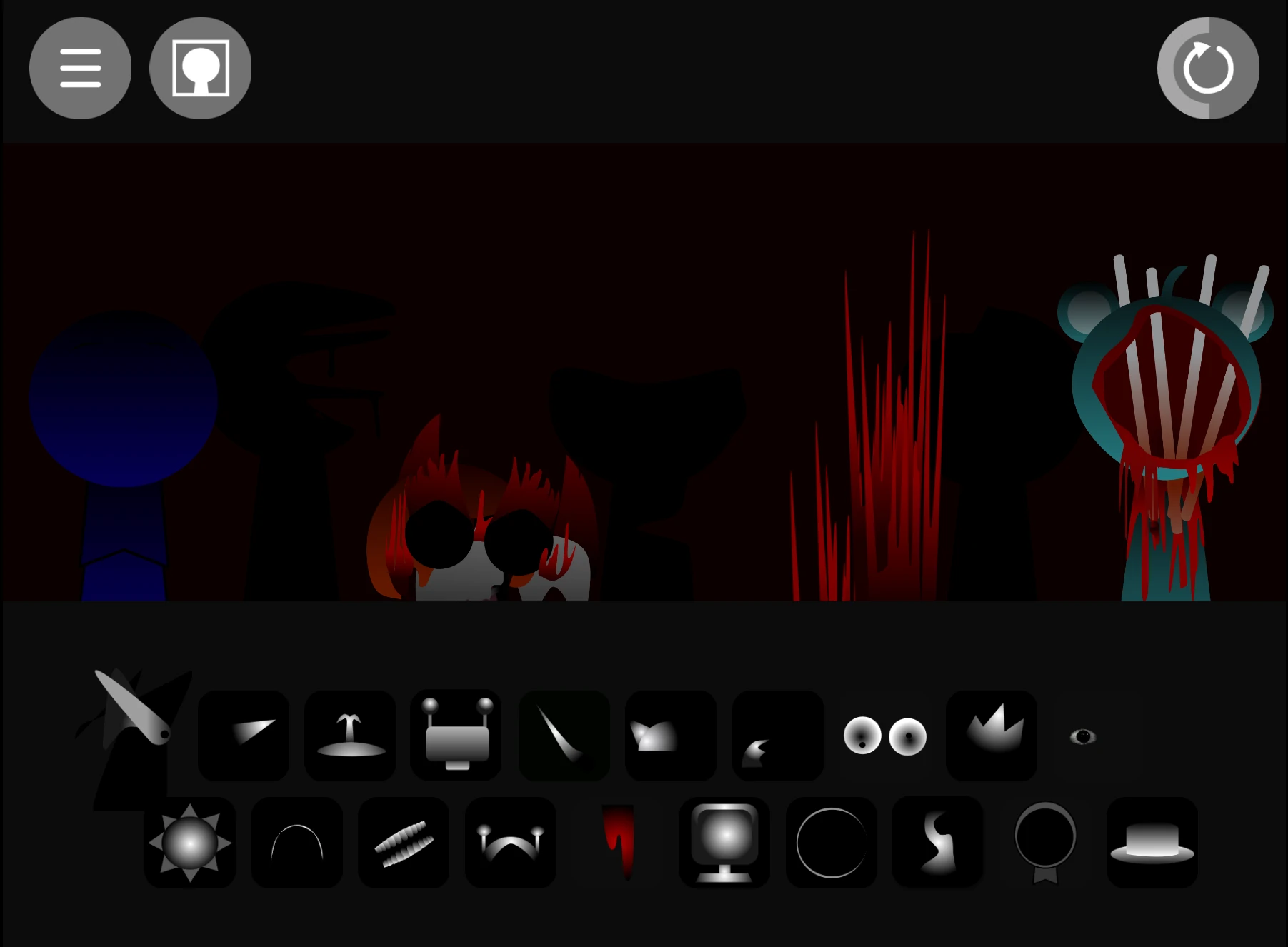 Sprunki Phase 24 music mixing interface