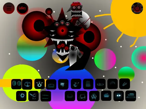 Sprunki Phase 24 game logo showing colorful characters and music icons