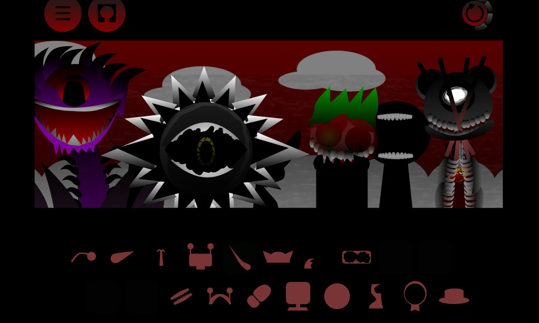 Sprunki Phase 24 Original character customization options