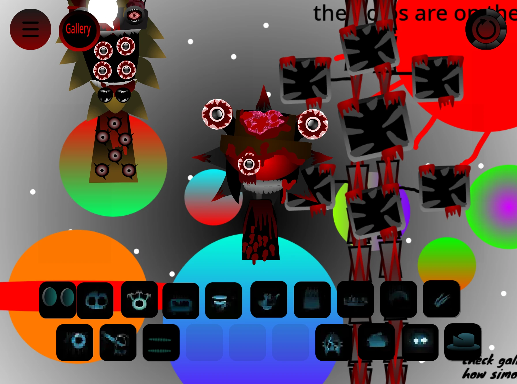 Sprunki Phase 24 user interface and control options