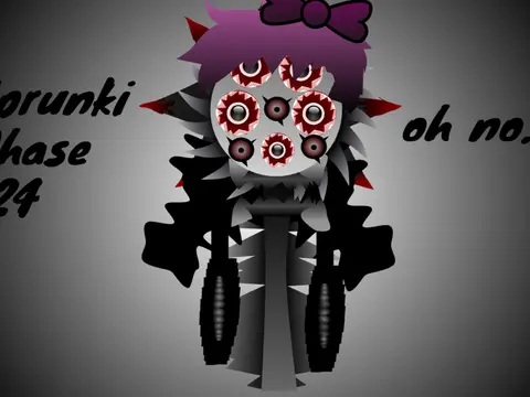 Sprunki Phase 24 Scratch rhythm music game character logo