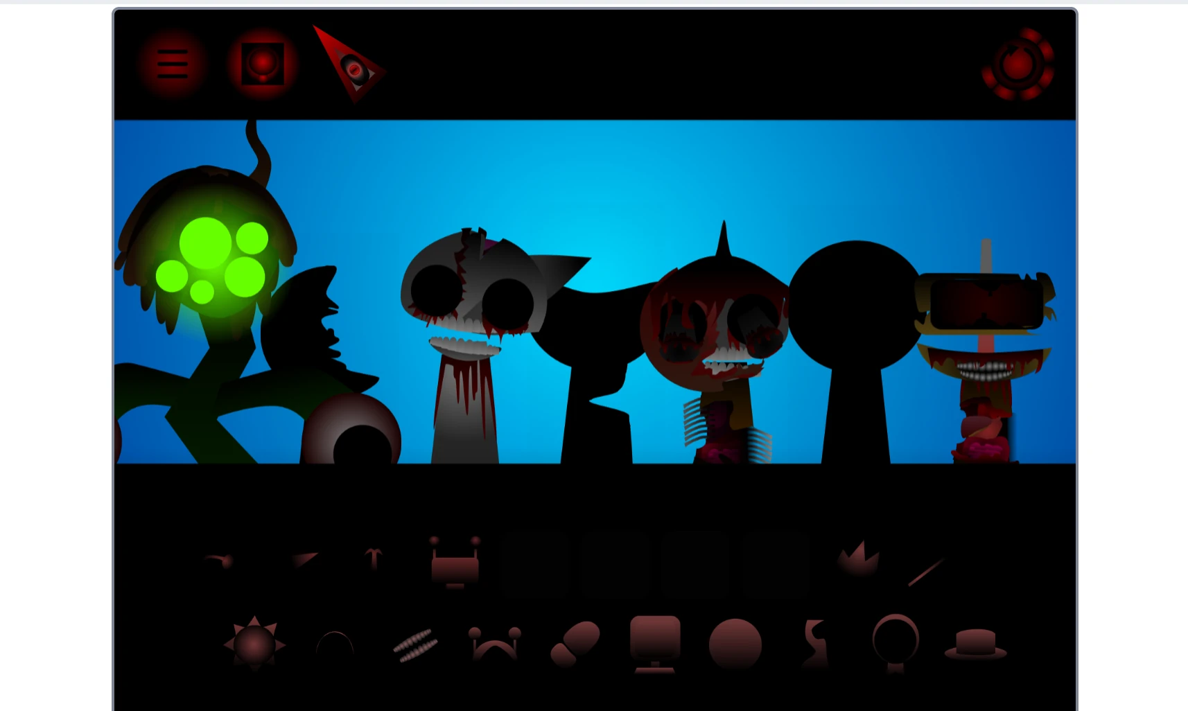 Sprunki Phase 25 Definitive showing advanced music composition features