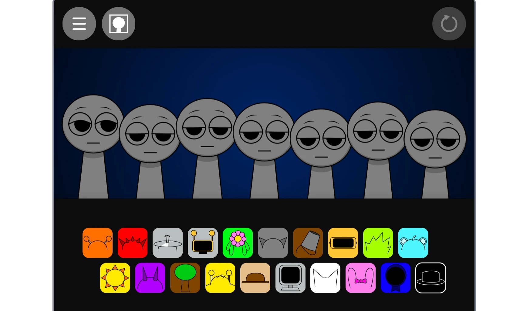 Sprunki Phase 25 Game gameplay screenshot