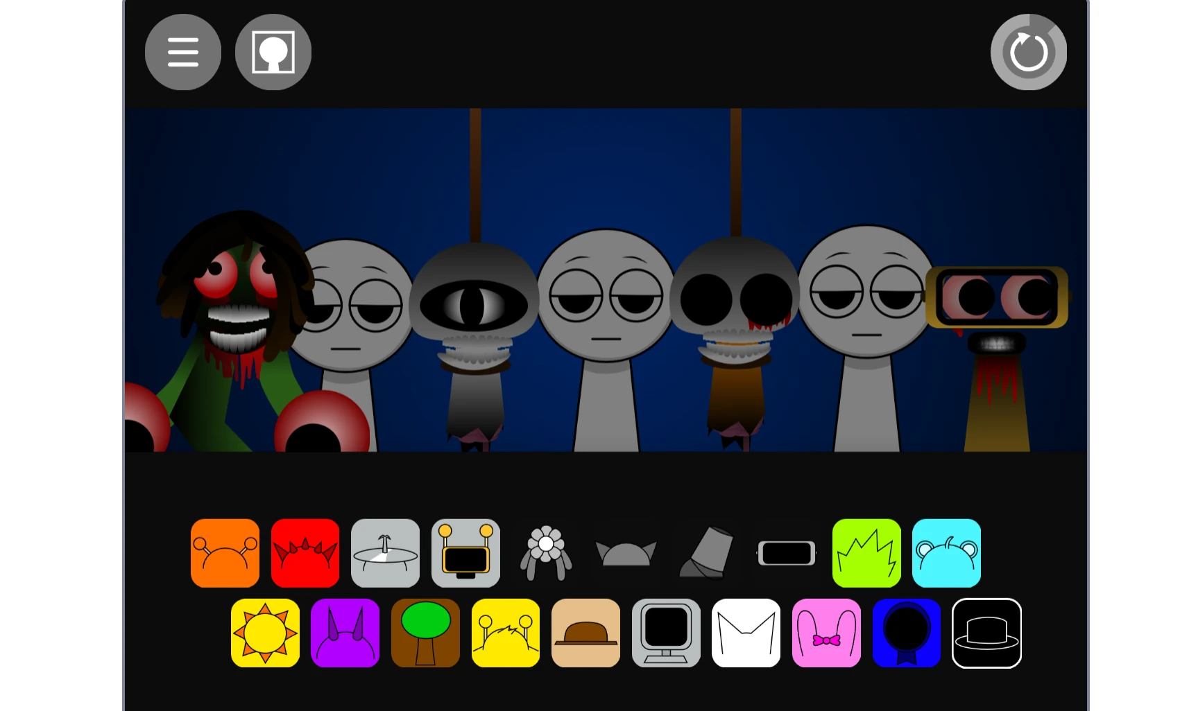 Sprunki Phase 25 Game gameplay screenshot 3