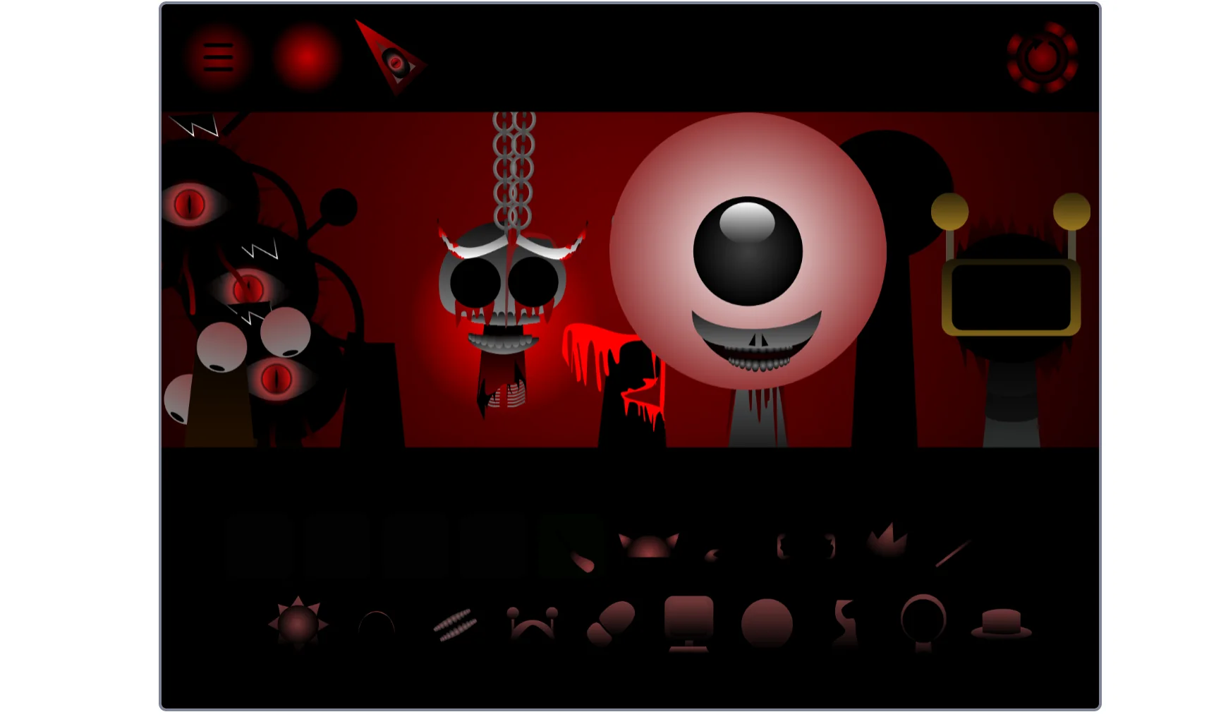 Sprunki Phase 25 Update character selection