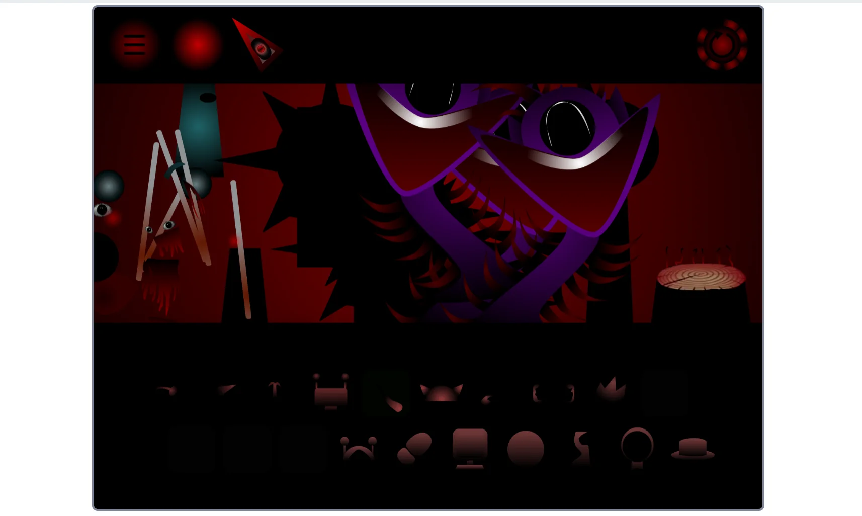 Sprunki Phase 25 Update rhythm creation screen