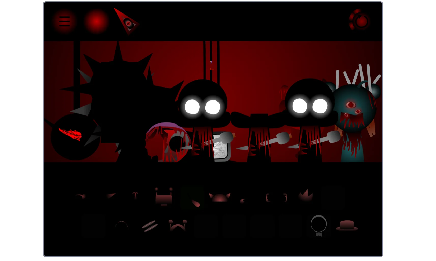 sprunki phase 25 update showing full mix with all characters