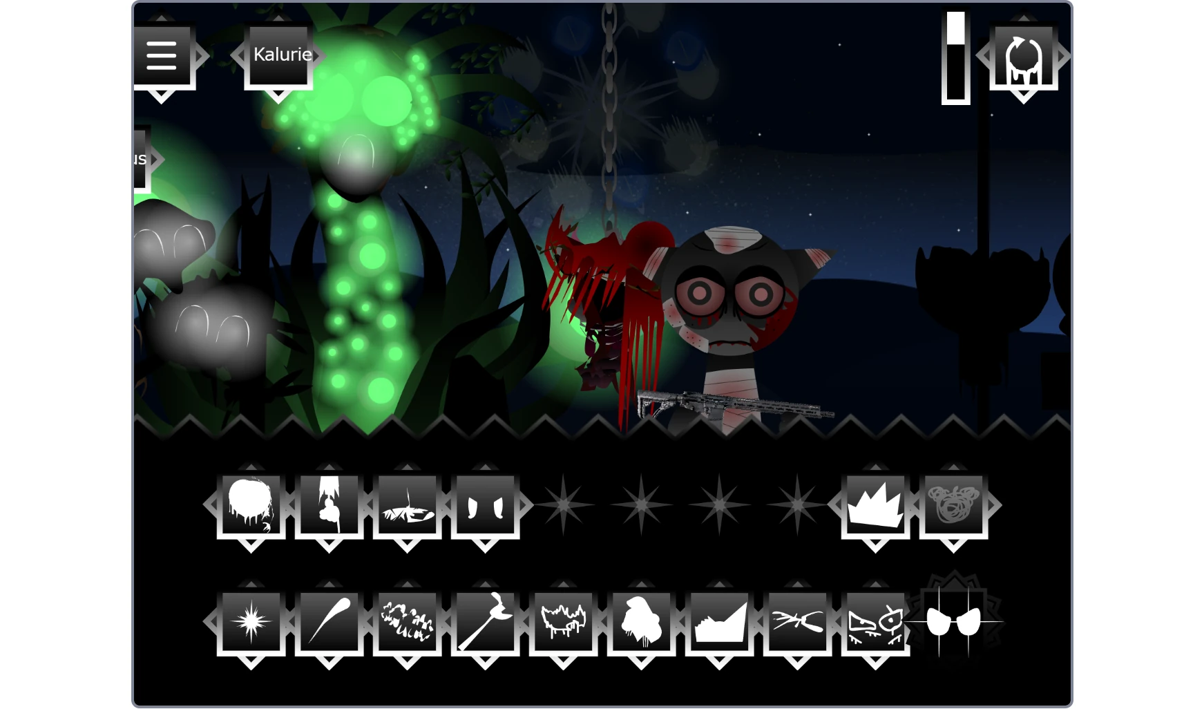 Dragging sound icons to characters in Sprunki Phase 26