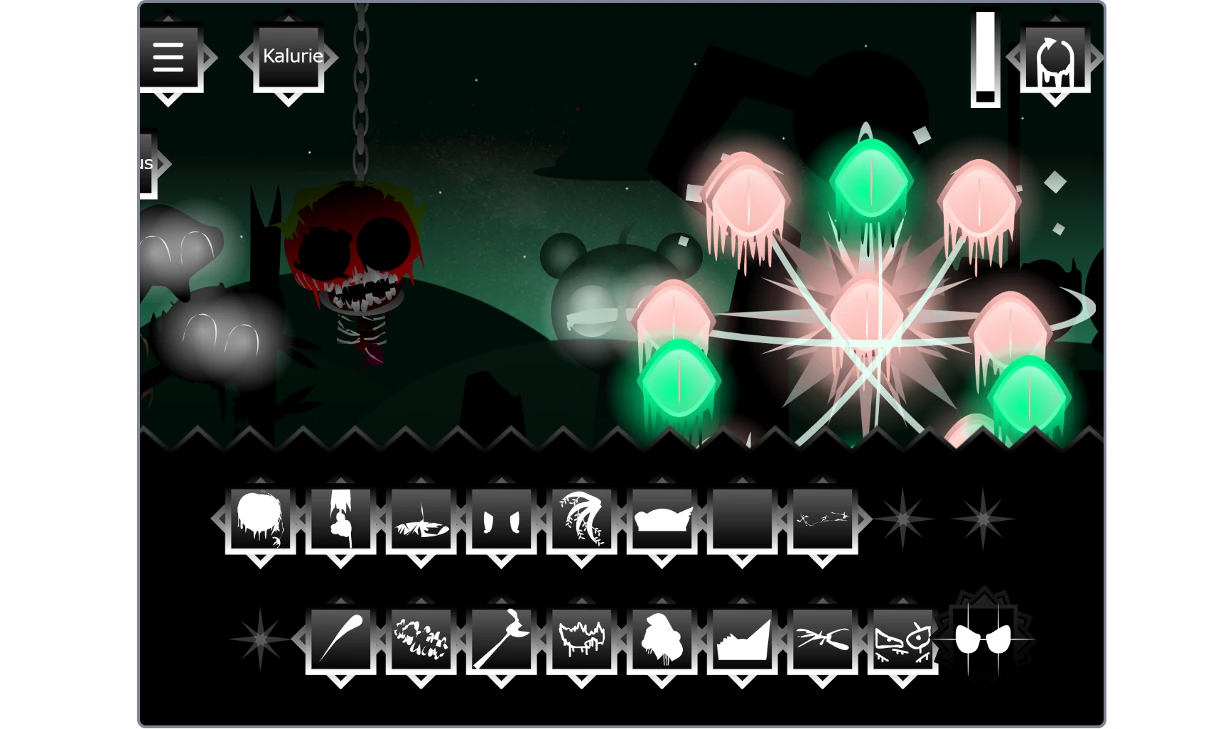 Music rhythm creation screen in Sprunki Phase 26