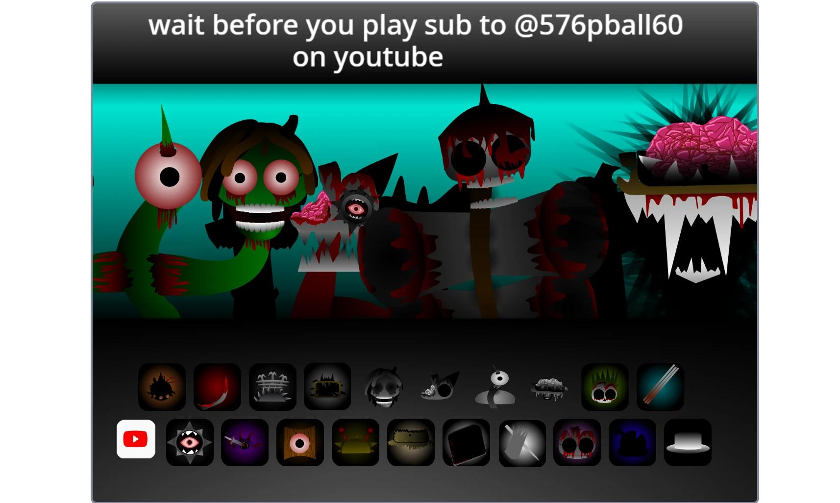 Sprunki Phase 26 Wawa Vibes music composition with multiple characters