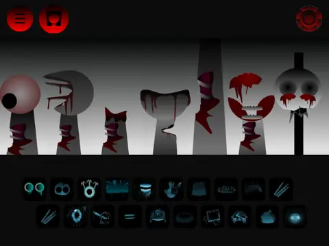 Sprunki Phase 27 rhythm game character and logo