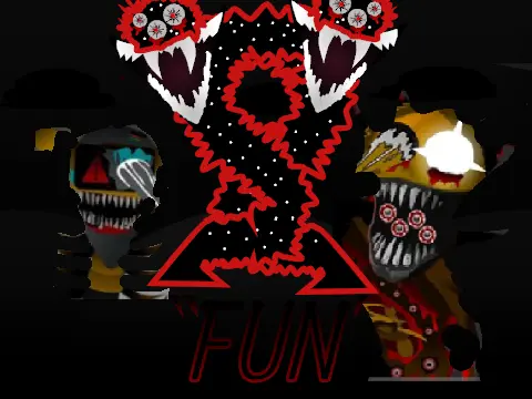 Sprunki Phase 27 With Me rhythm music game character