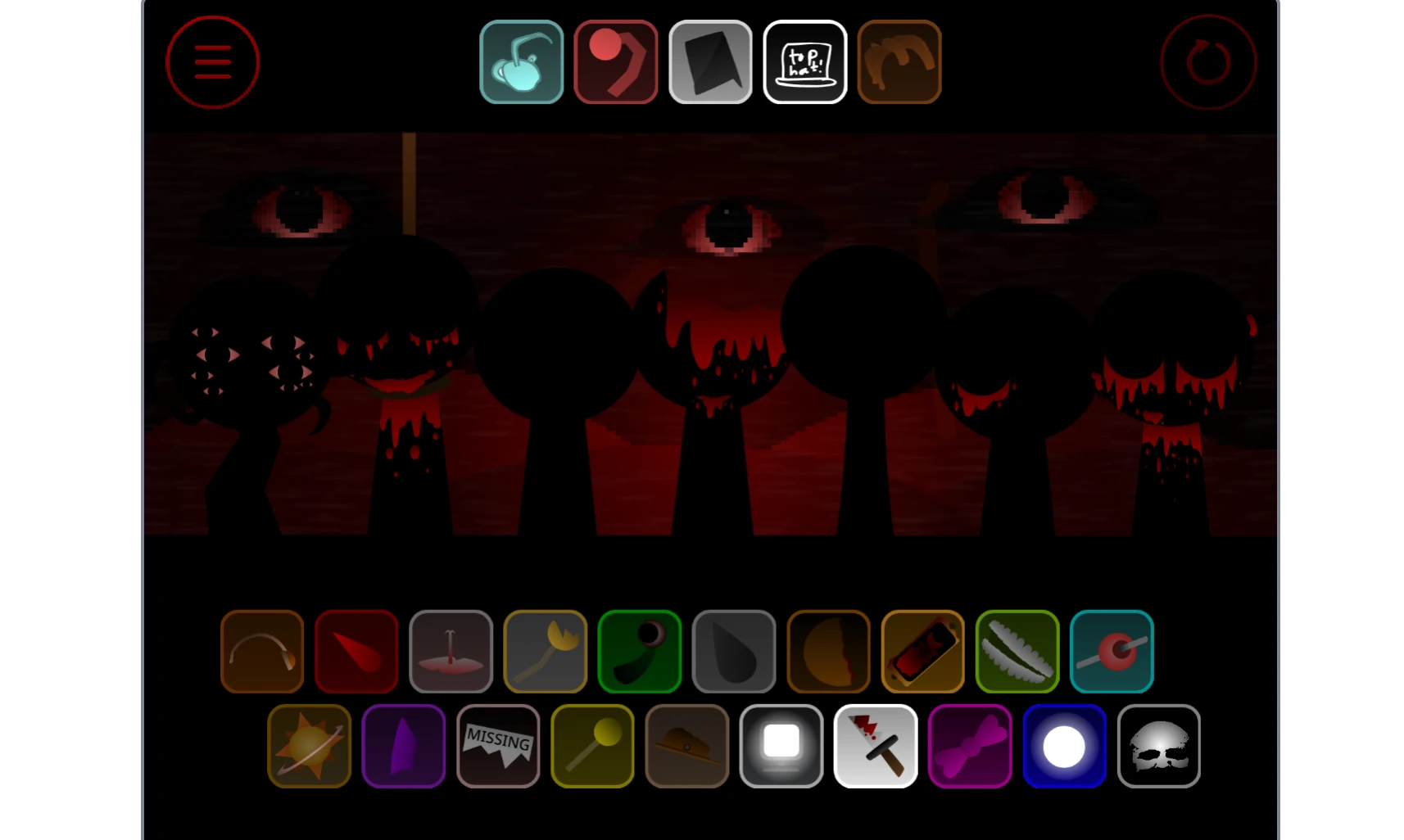 Enhanced gameplay interface of Sprunki Phase 3 Definitive Retake