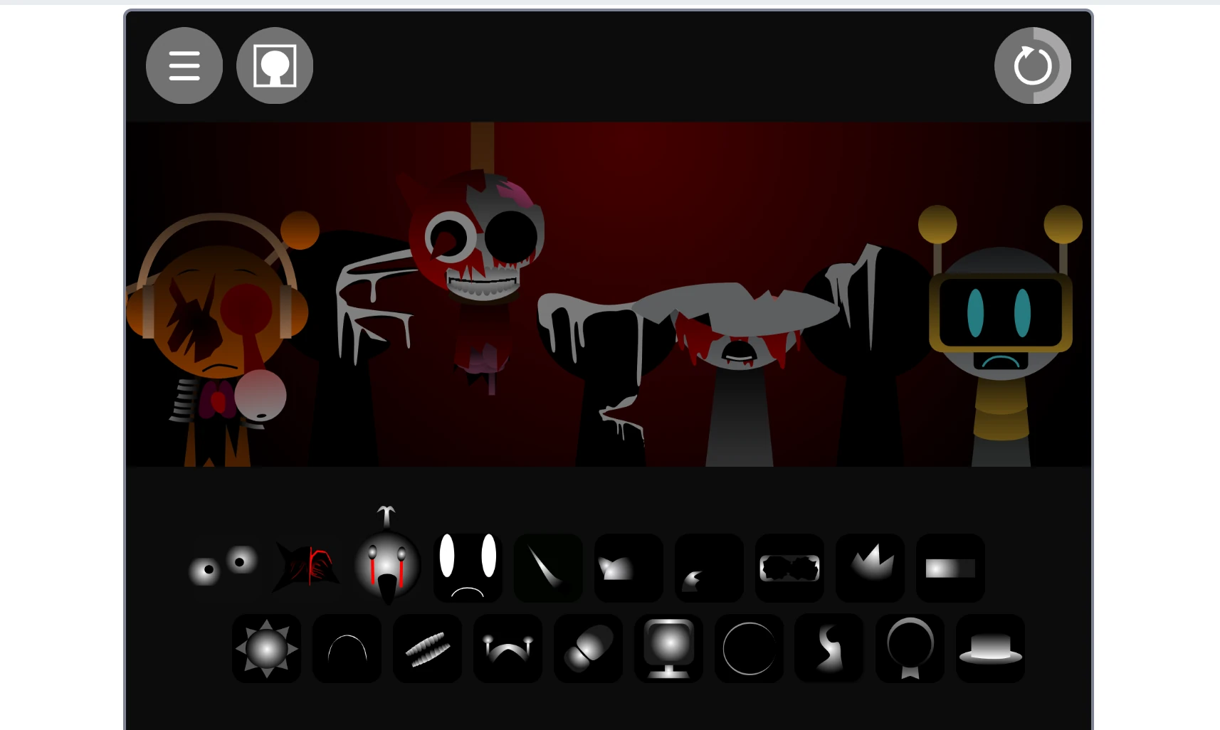 Sprunki Phase 3 Reimagined character selection and sound assignment