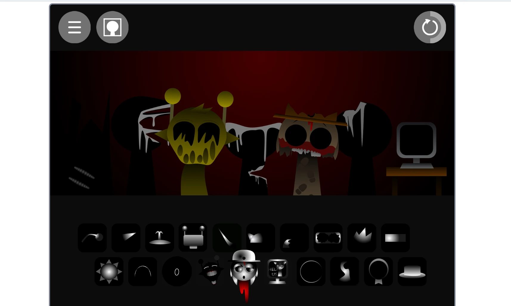 Sprunki Phase 3 Reimagined showing enhanced visual effects and animations