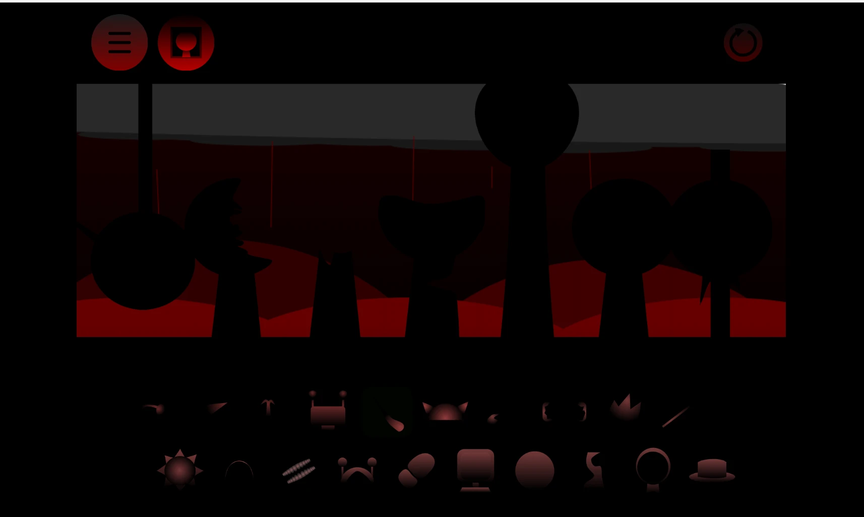 Sprunki Phase 3 Remake Remix gameplay showing character selection