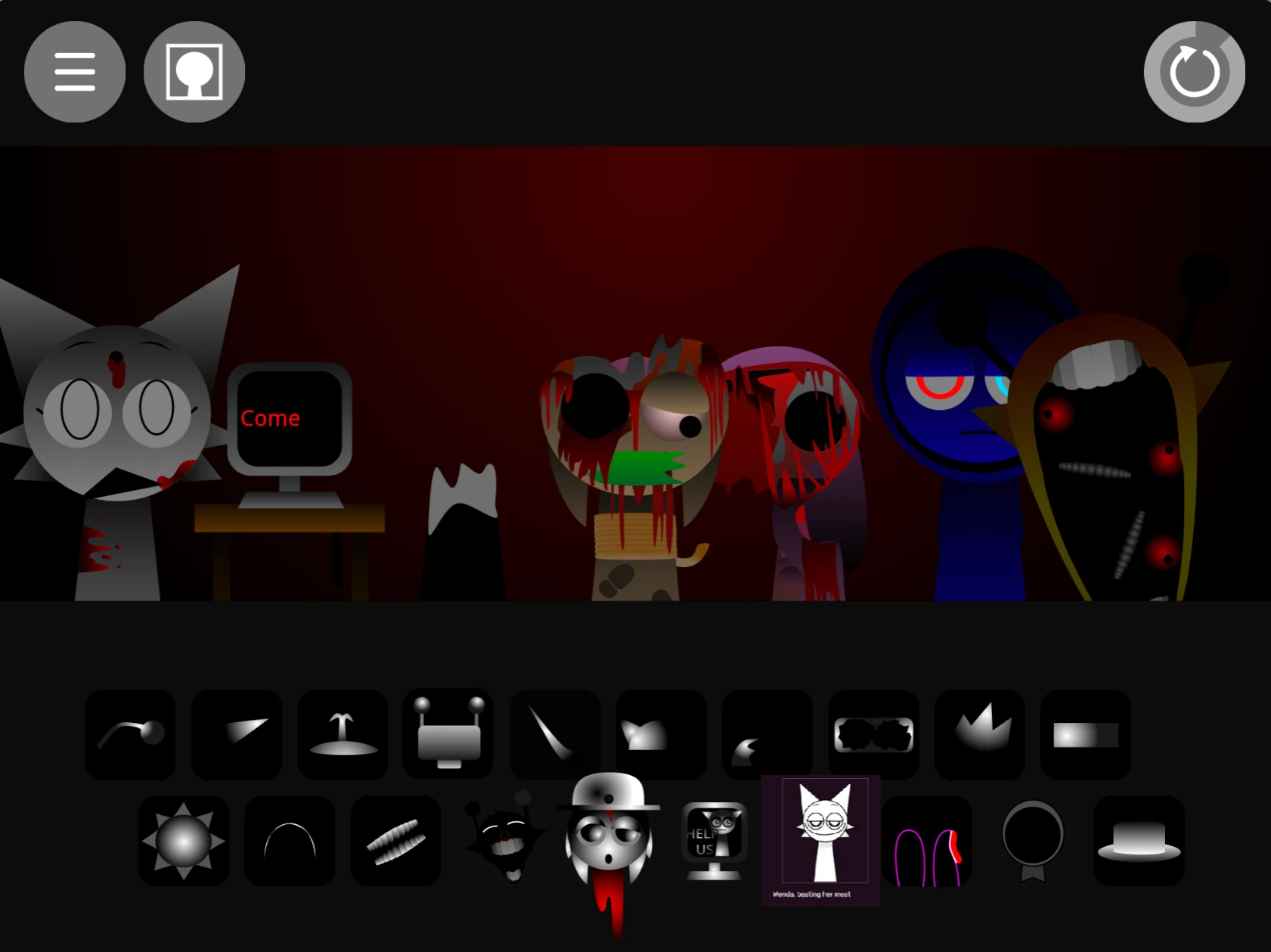 Complete Sprunki music mix with multiple characters