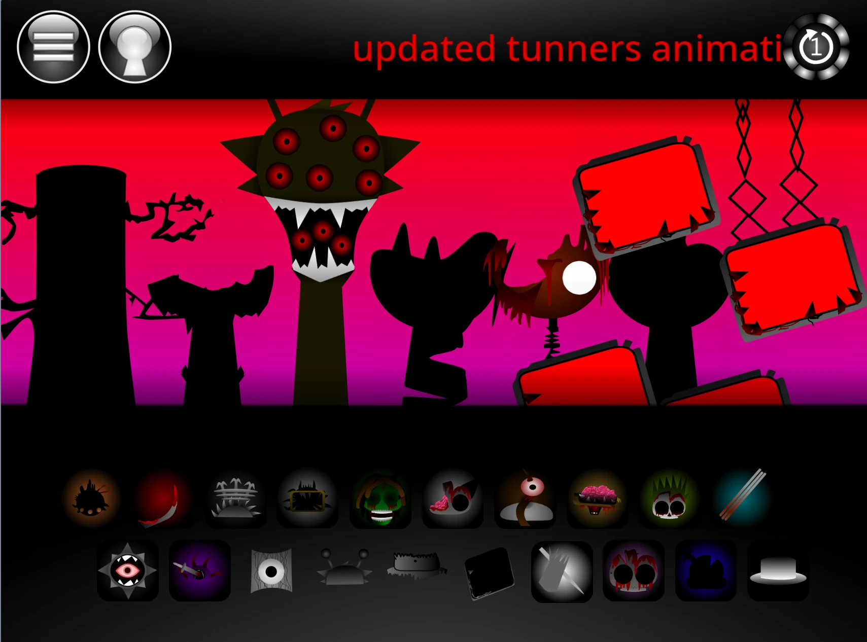 Sprunki Phase 30 gameplay showing character selection