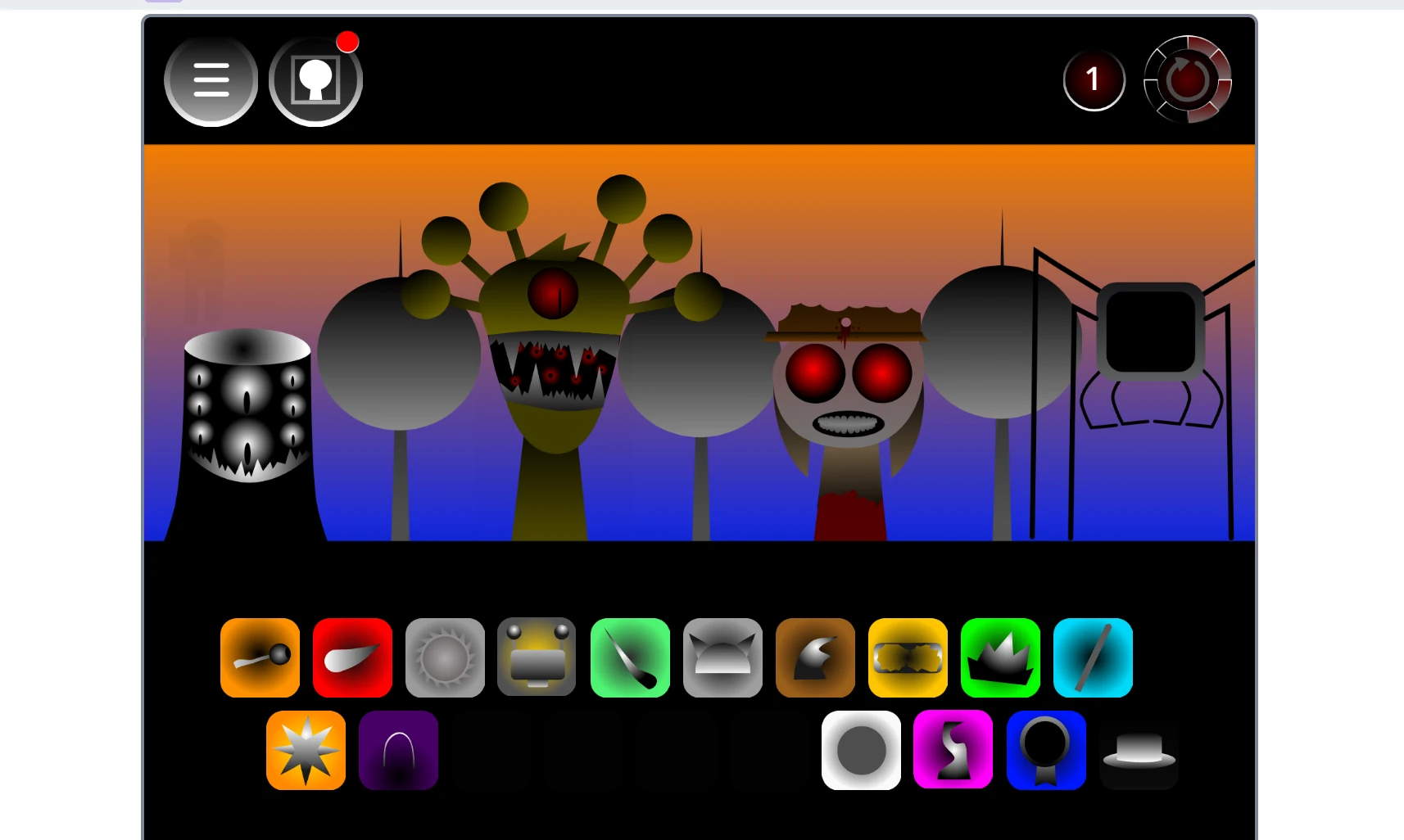 Sprunki Phase 300 Official beat arrangement interface