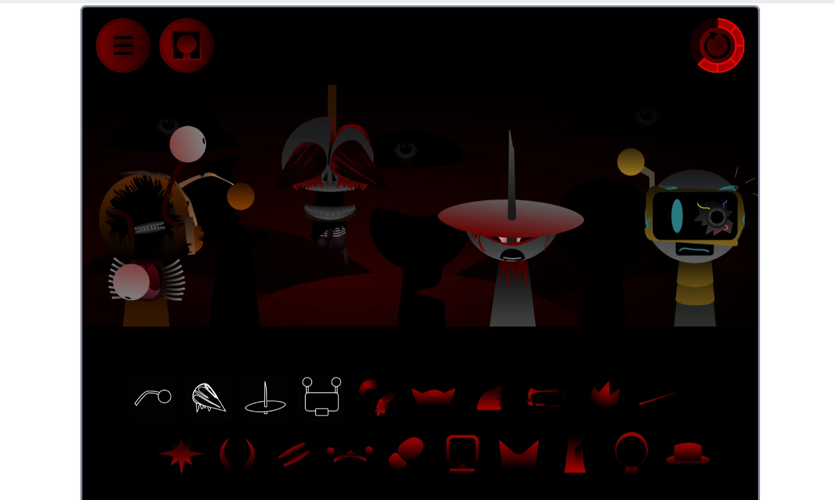 Dragging characters in Sprunki Phase 4 Definitive