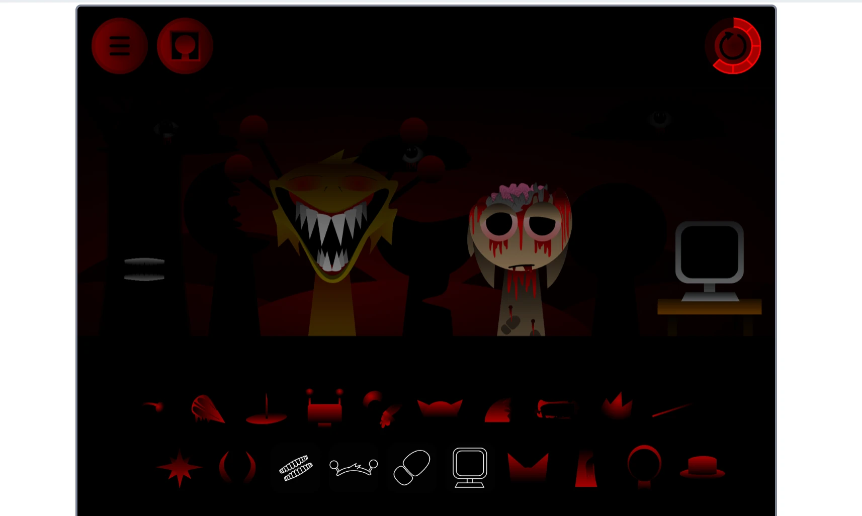 Music creation combination in Sprunki rhythm game