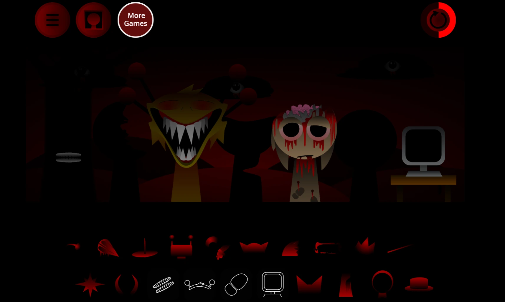 Sprunki Phase 4 sound mixing example