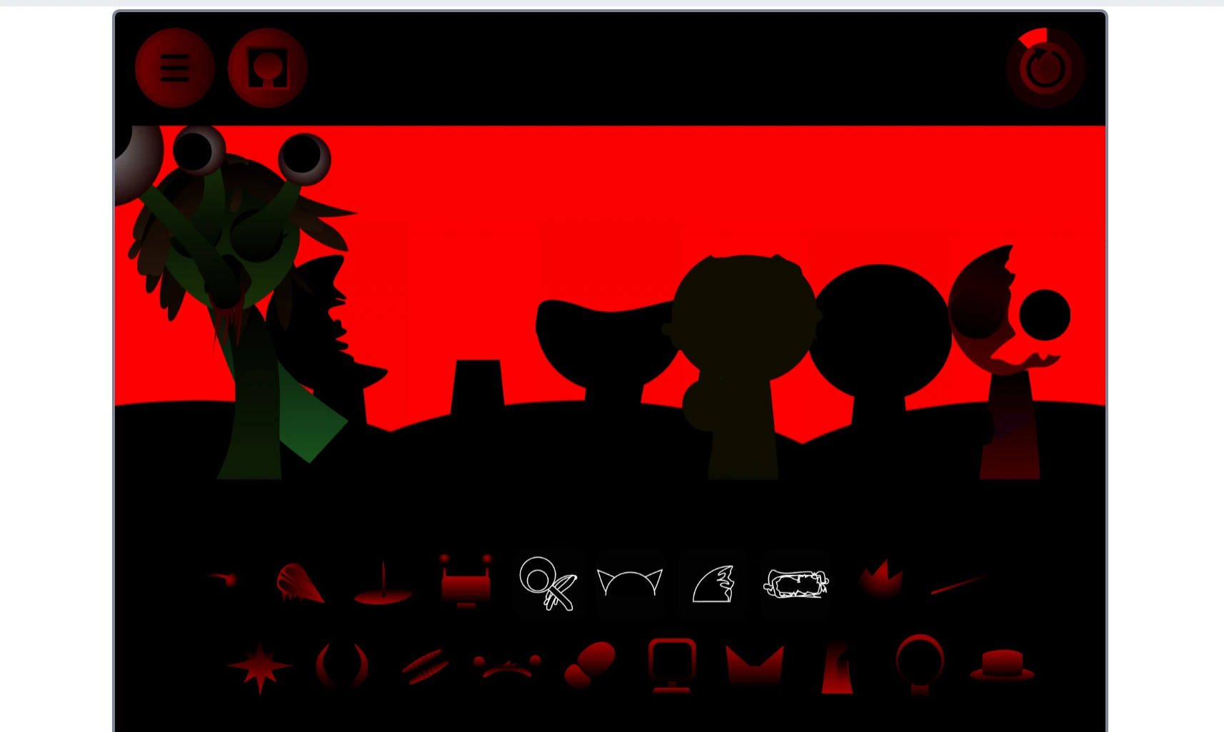 Sprunki Phase 40 character close-up